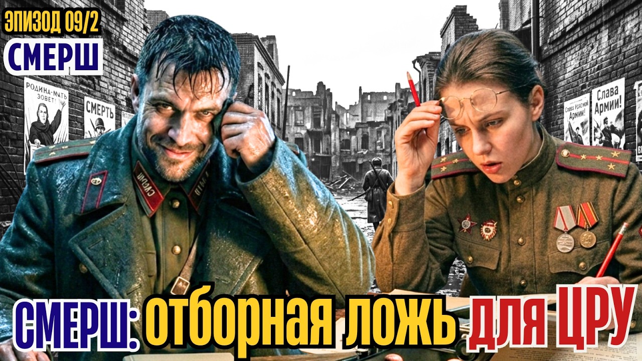 СМЕРШ: Драма Разведки /Эпизод 09/2/ ЗАПАДНЯ: Когда «Подарок» Оказался Наживкой