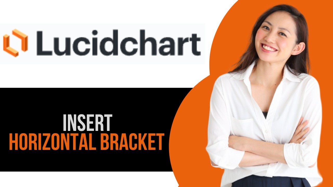 How to Insert Horizontal Bracket & Brace on Lucidchart Diagram