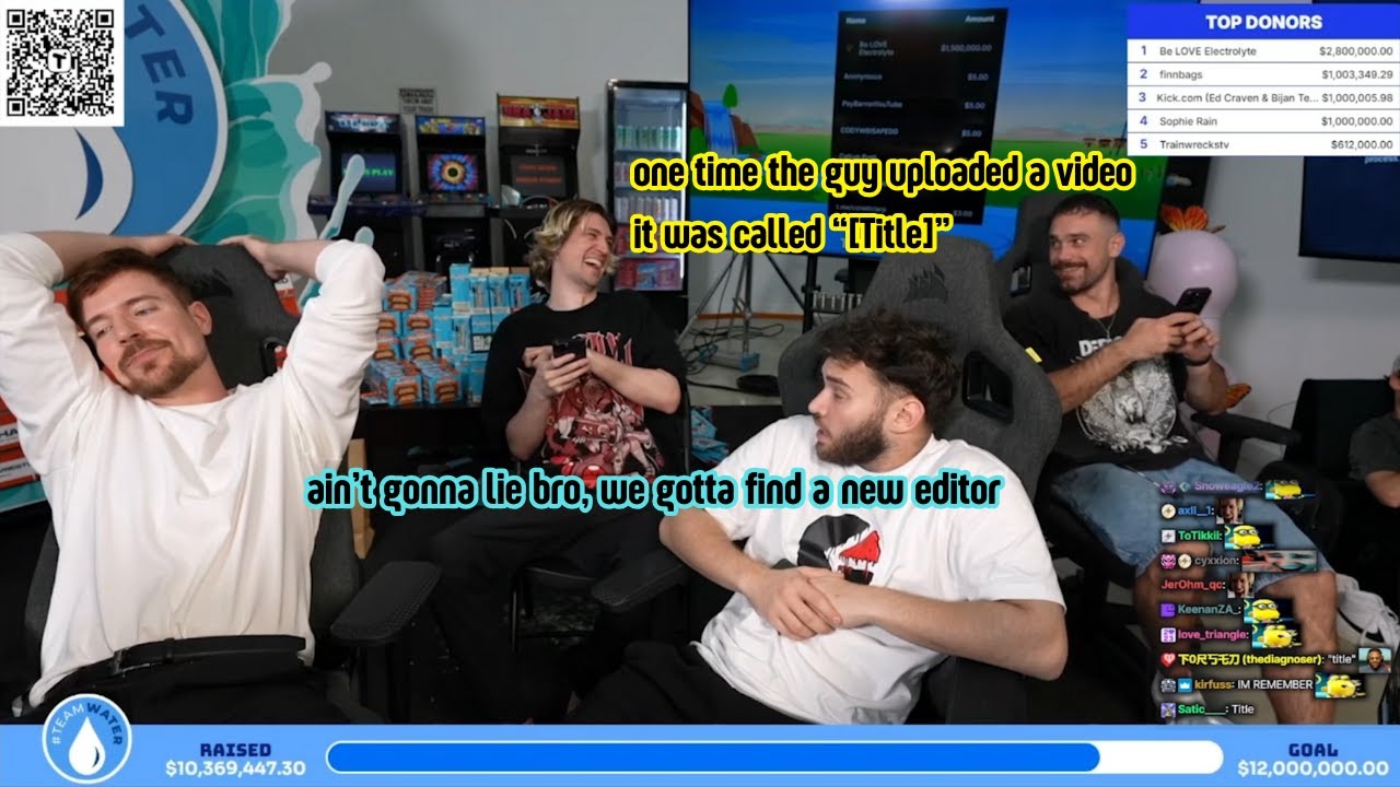 xQc cant stop laughing thinking how bad his Editor is in [Title] & Muted Audio incident