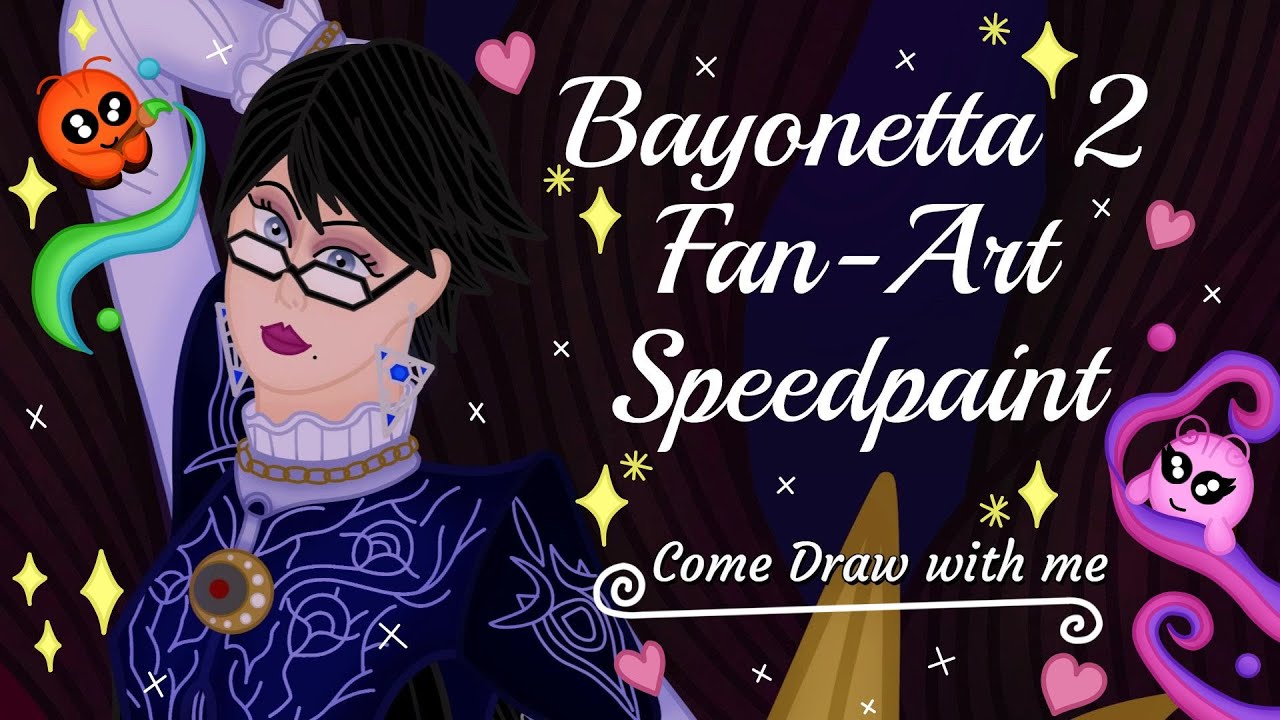 Bayonetta 2 Fan-Art Speedpaint