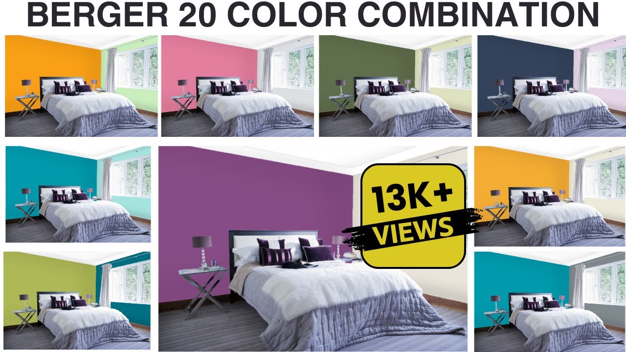 2024 Latest Berger Color Combination for painting with Code #bergerpaints #trending