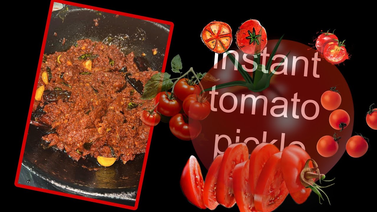 Instant tomato pickle|tomato pachadi|instant pachadi|mee aswini
