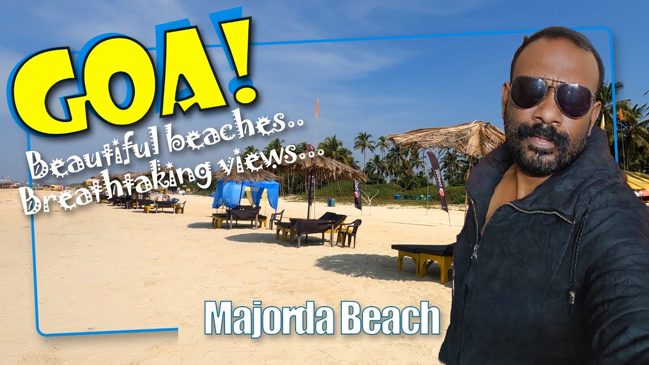 Majorda Beach, Goa - Aerial View