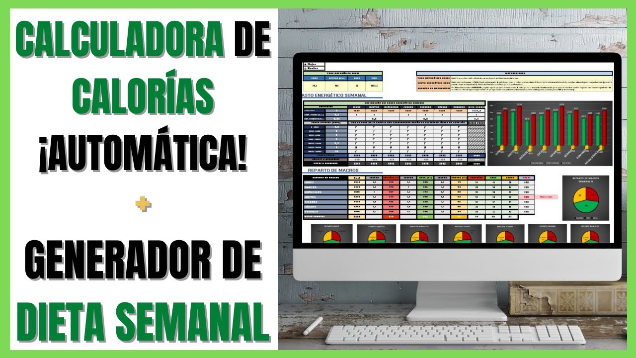 PROGRAMA PARA HACER DIETAS EXCEL 🍎🥑🍋