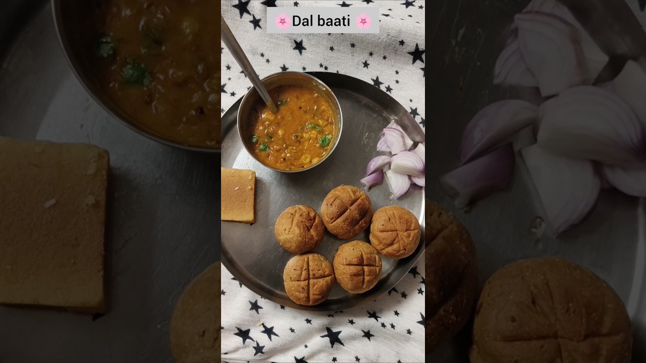 Rajsthani Dal baati 😋