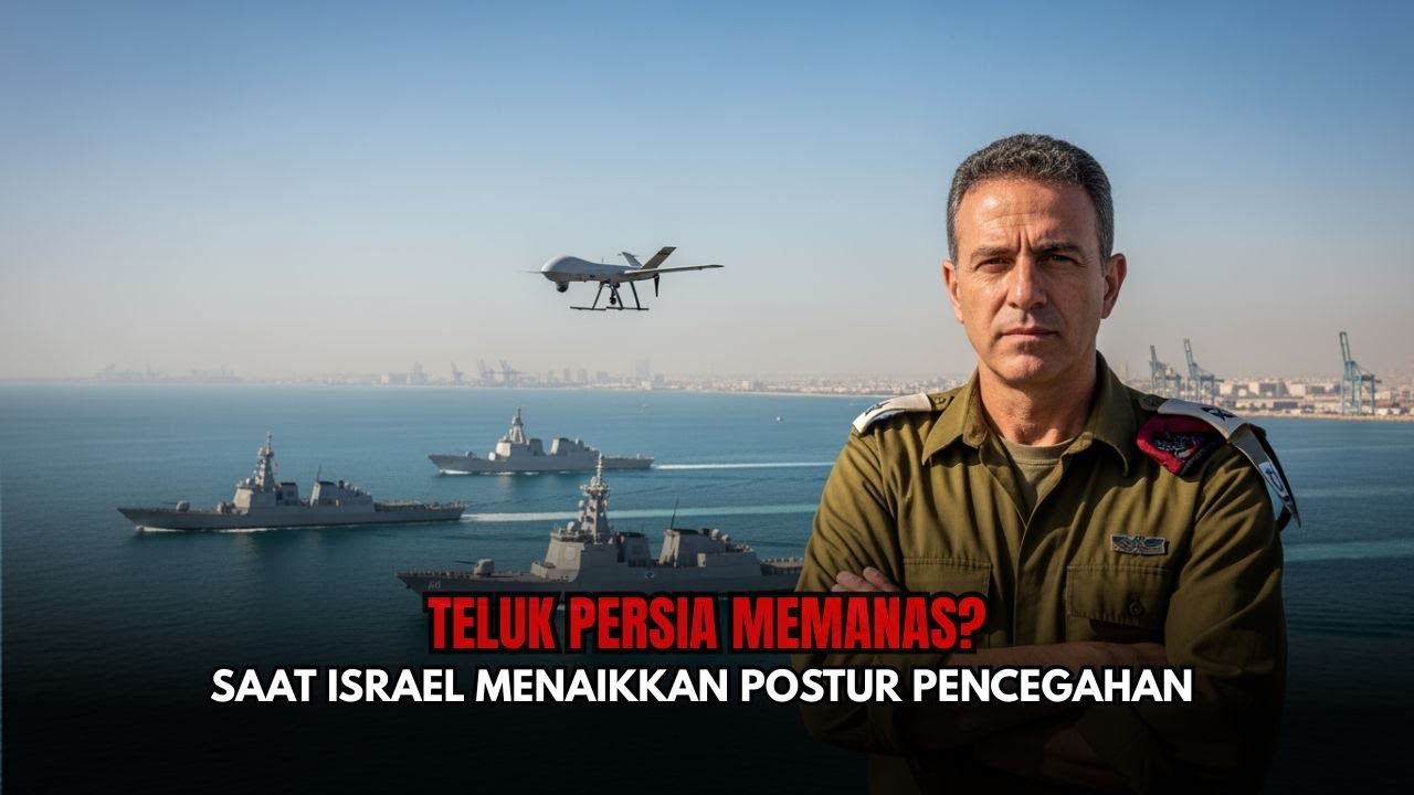 Israel Perketat Postur Pencegahan — Risiko Konfrontasi Langsung di Teluk Persia