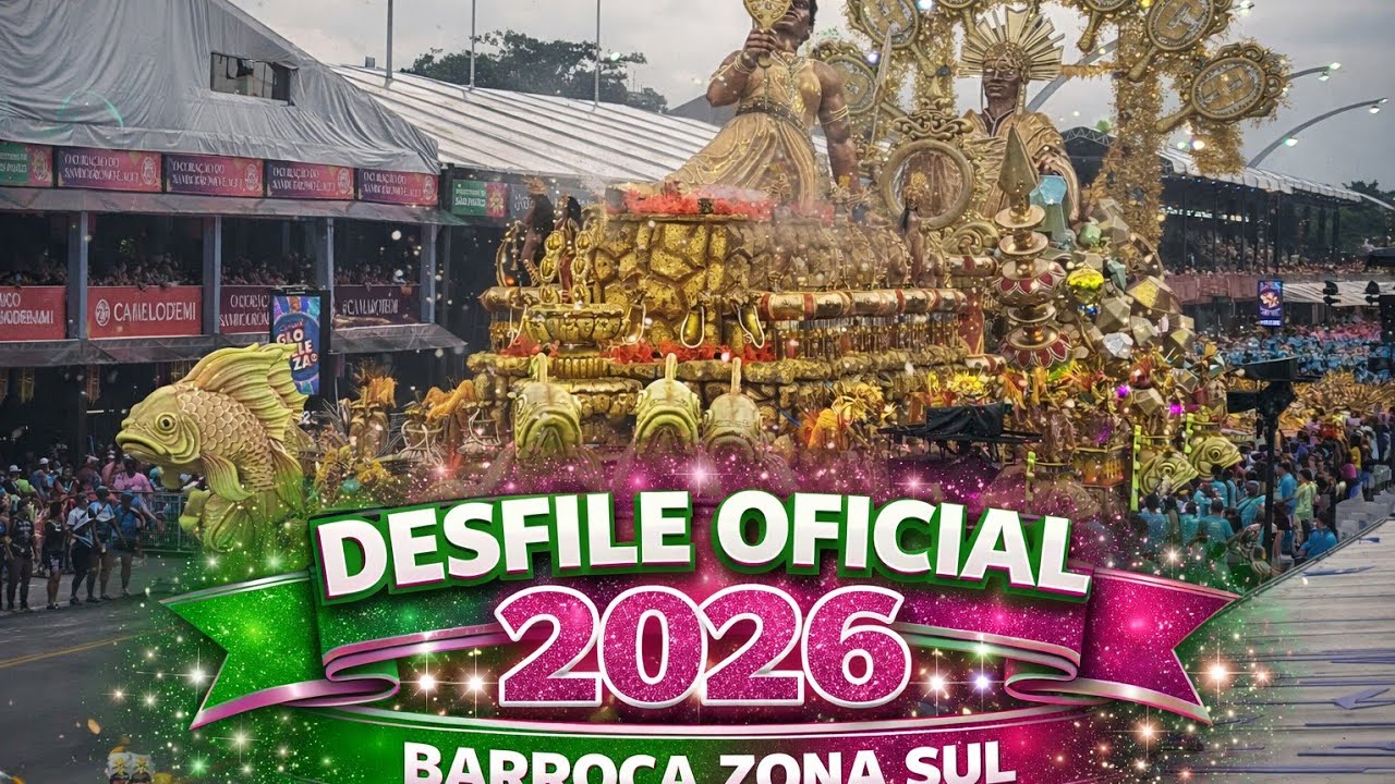 Barroca Zona Sul 2026 | Desfile Oficial Completo 4K 