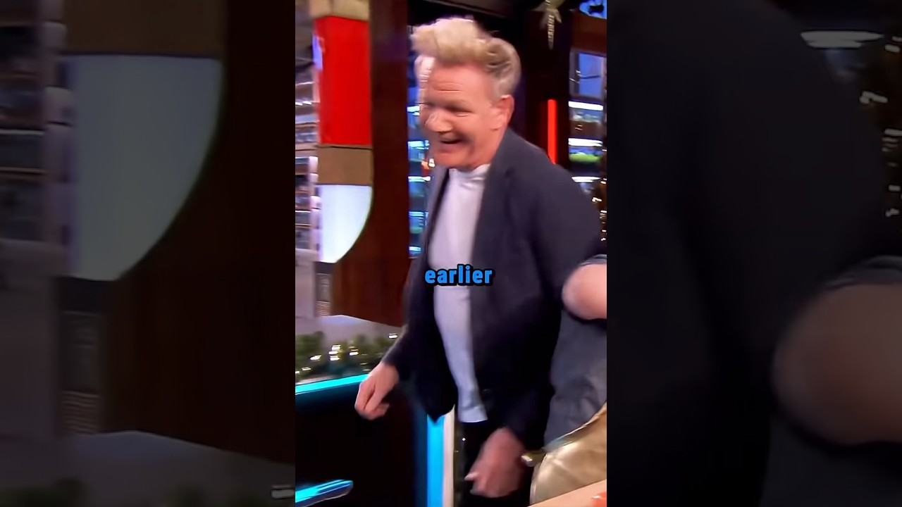 Гордон Рамзи весело и радостно проводит время с детским участником MasterChef #masterchef