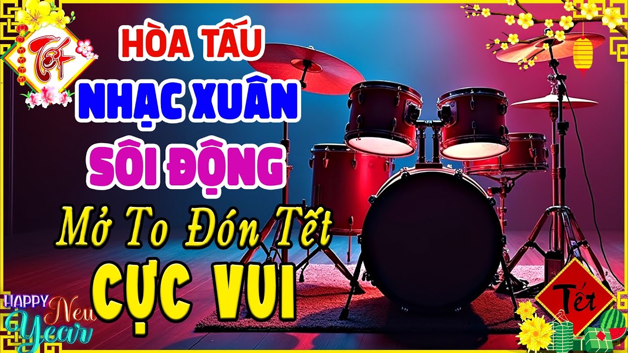 Hòa Tấu Cha Cha Nhạc Tết CỰC HAY - Nhạc Xuân Không Lời Sôi Động Nhất - Nhạc Test Loa Chuẩn Nhất