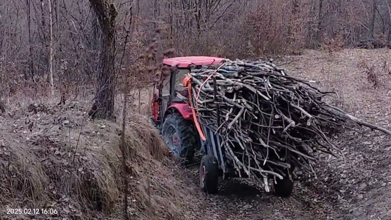 Донг Фенг 504 Веземо дрова