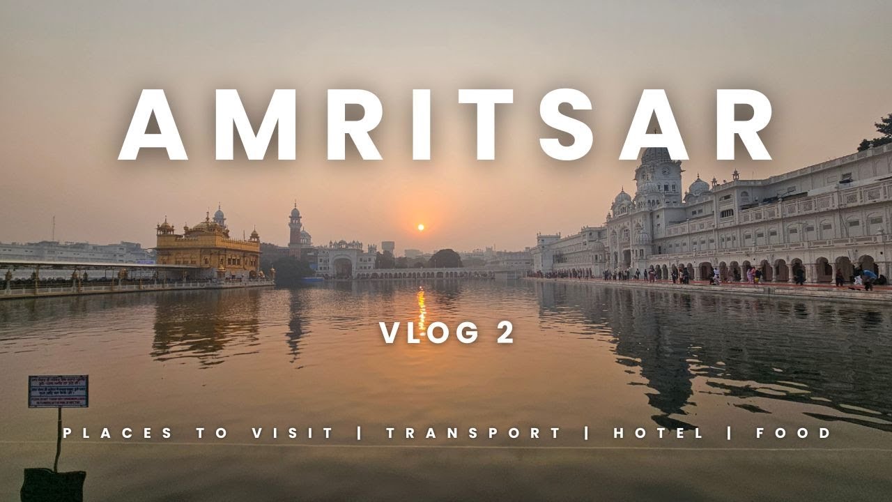 Amritsar Travel Vlog (Part 2) | Gobindgard Fort, Durgiana Temple, Punjab War Museum, HOHO Bus