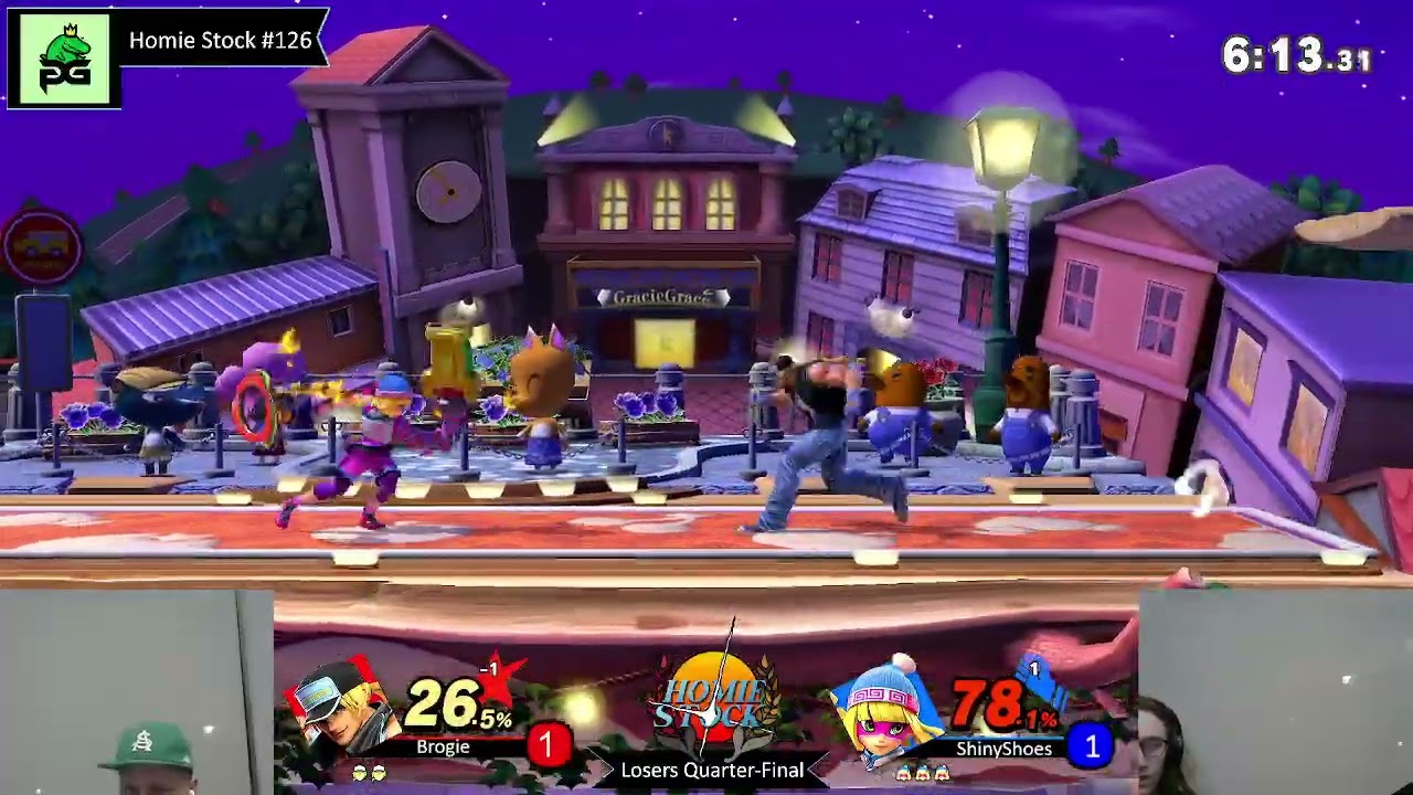 ShinyShoes vs. Brogie13 LQF Homie Stock #126