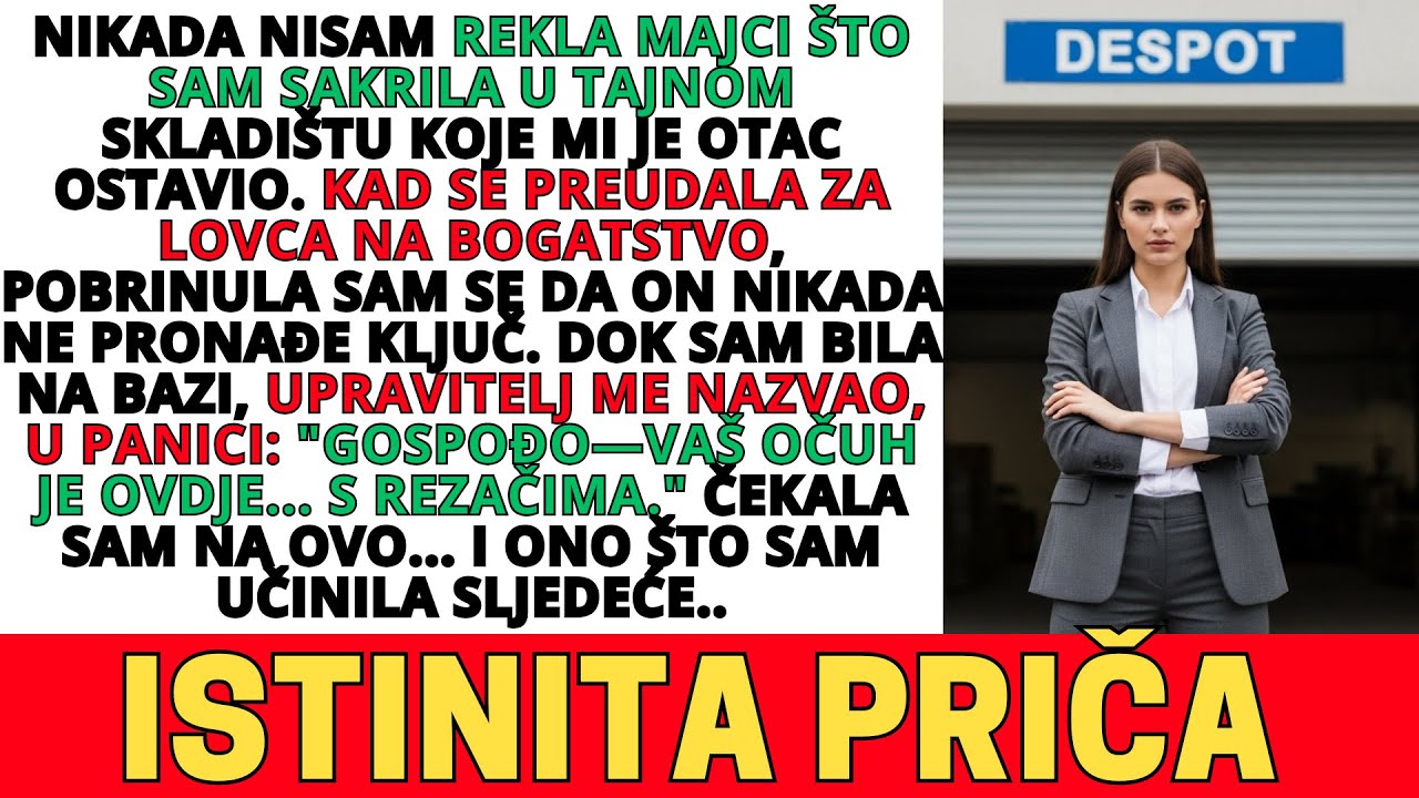 NIKADA NISAM REKLA MAJCI ŠTO JE SKRIVENO U TATINOJ SKLADIŠTU - OČUH JE SAZNAO PREKASNO