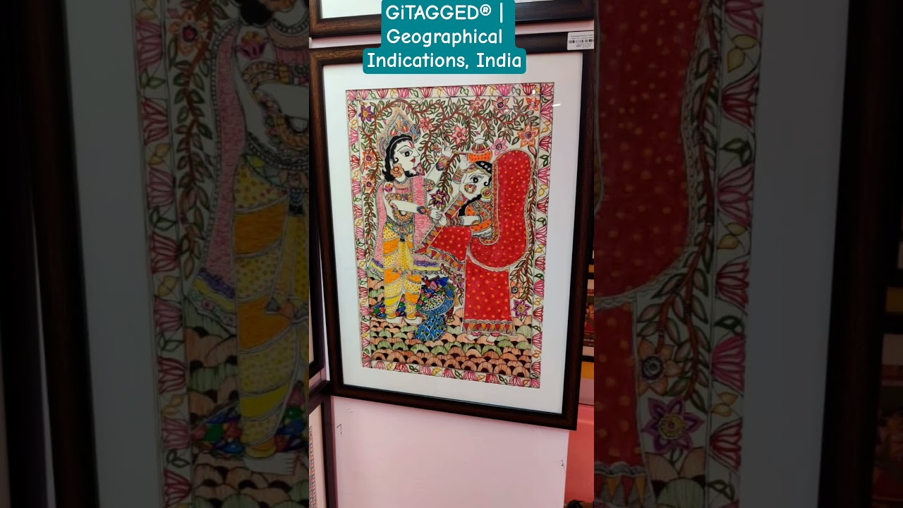 GiTAGGED&reg; | Geographical Indications, India | Saree Shopping | Paintings #painting #art #dolls