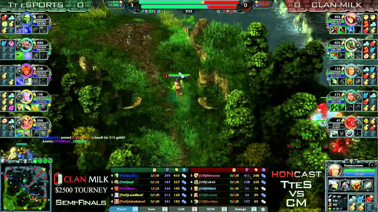 Clan MILK Tournament Semi-Finals - TteS vs CM game 1