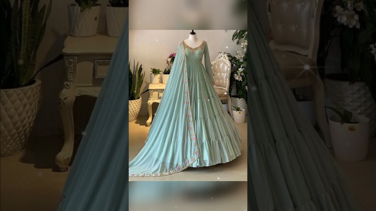 beautiful long gown designs for girls #shortvideo #fashion #edit #shortsfeed