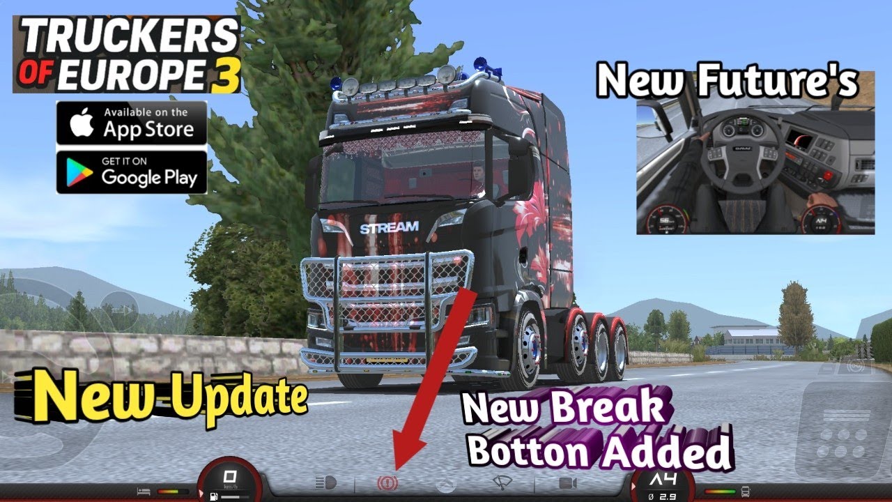 Truckers of Europe 3 Latest Update – Realistic Driver Hands & New Outfits 