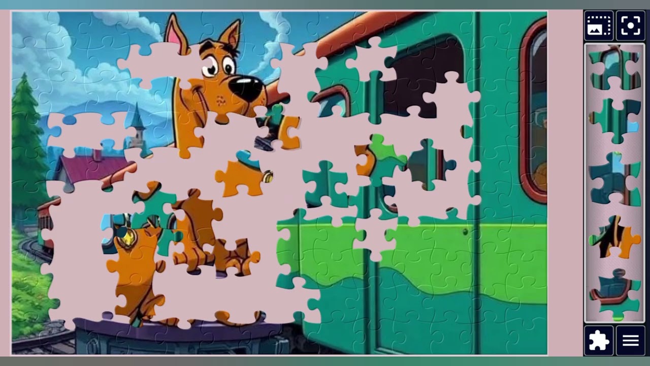Helloooo Scooby Doo!🐕‍🦺🐕‍🦺🌈✨️🪄//jigsaw puzzles🧩🧩//jigsaw puzzles journey🧩🧩//puzzles Art🧩//