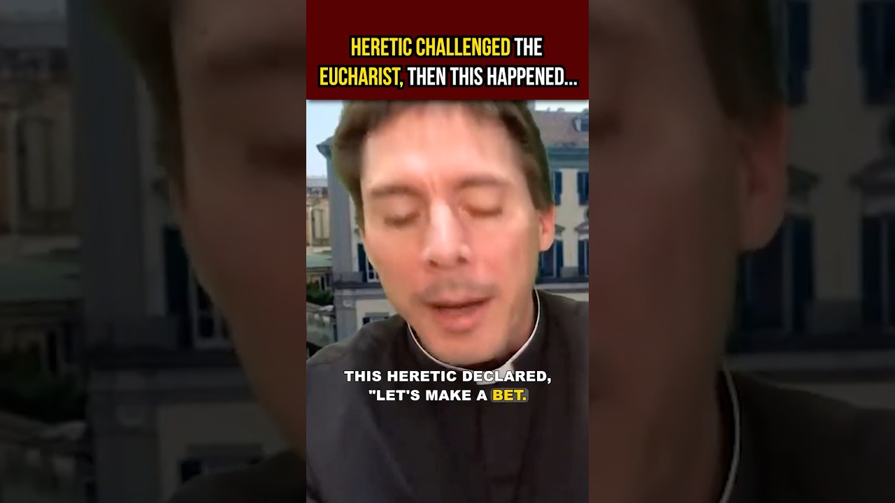 Еретик бросил вызов Евхаристии 😳 То, что произошло, вас шокирует ✝️
