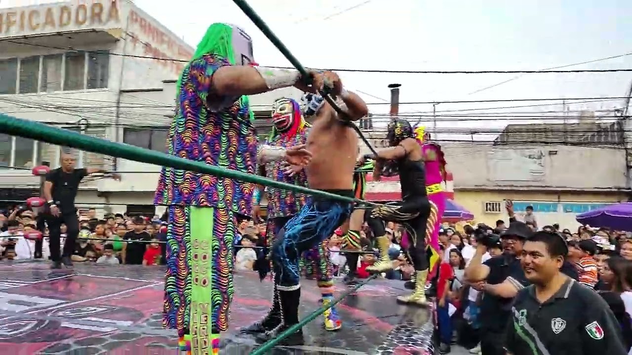 Colores,Coco Verde,Coco Rojo y Pantano vs H.Ramirez Jr,Davisha, Death Magic y Alebrije.