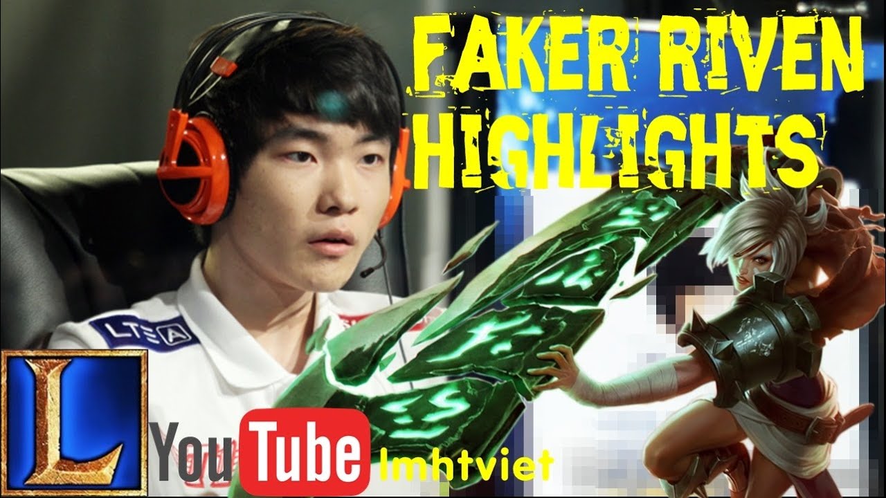 SKT T1 Faker Riven Highlights 2014 - GOD OF WAR