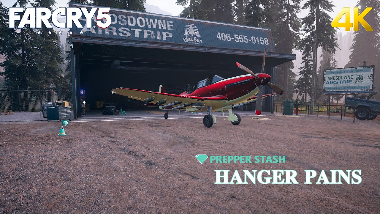 Far Cry 5 - Gameplay | PREPPER STASH | Hanger Pains