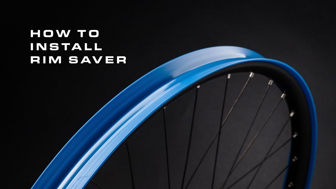 How to Install Rim Saver -  Easy Mountain Bike Tire Insert Installation