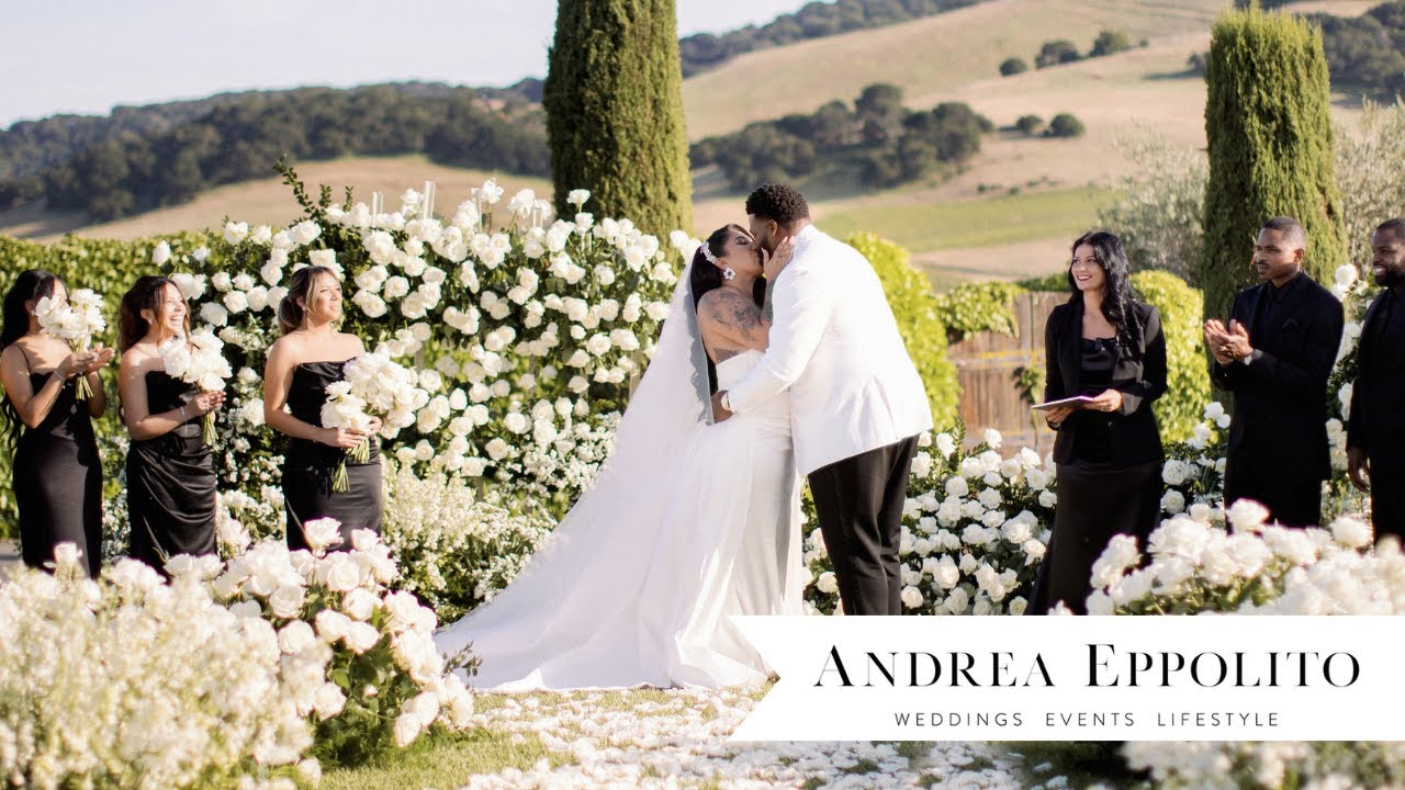 Fairytale Wedding at Viansa: NFL Star Johnathan Hankins' Luxurious Napa Wedding to Mahsa Zare