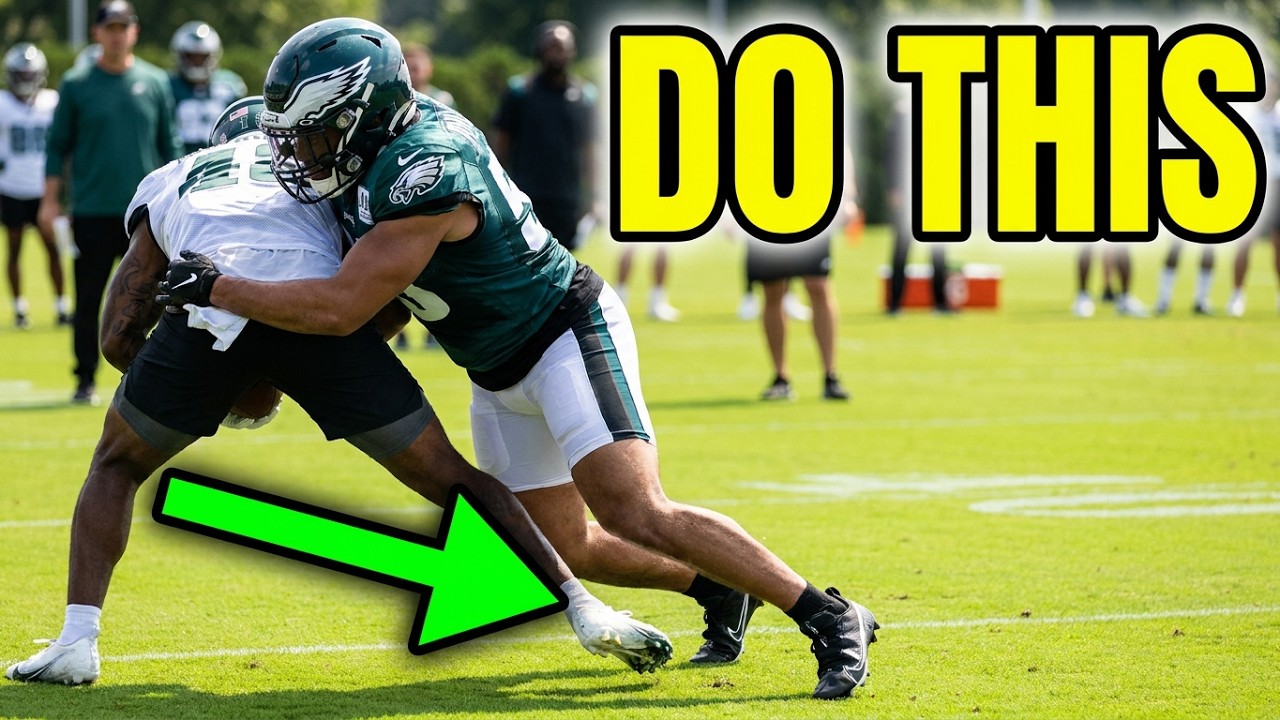 Philadelphia Eagles LB coach DJ Eliot - Tackling Progression