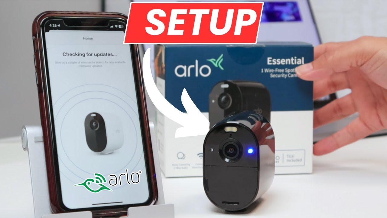Настройка камеры Arlo Essential Spotlight [Смотрите, как я это делаю...]