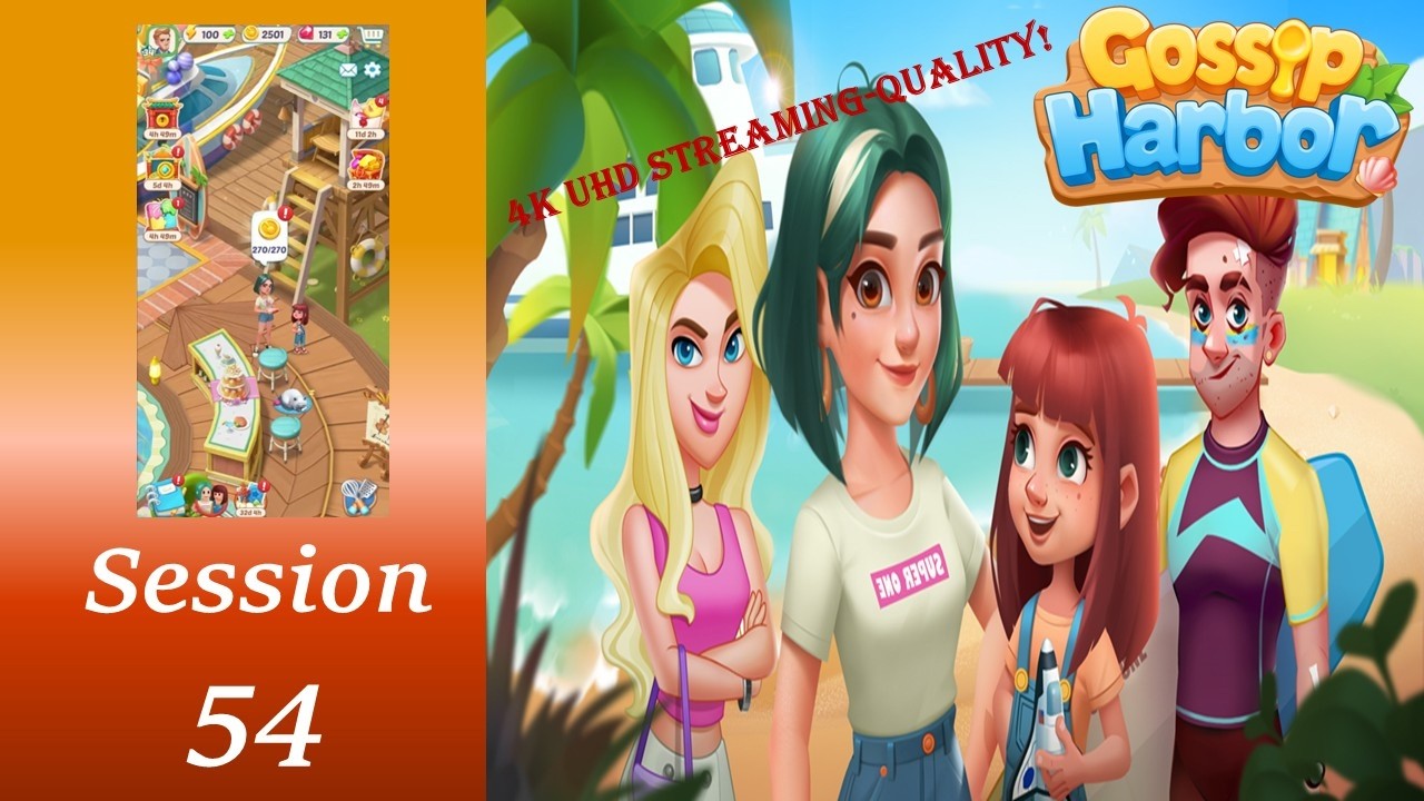 Gossip Harbor:Merge & Story - Session 54 Gameplay