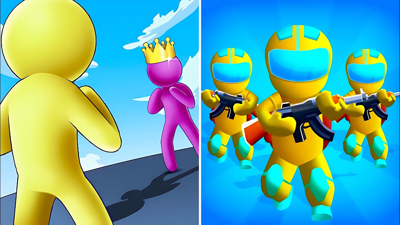 Giant Rush Vs Gun Clash 3D🧿🌺🧿Walkthrough Max Levels 9999 Android IOS Gameplay VR11