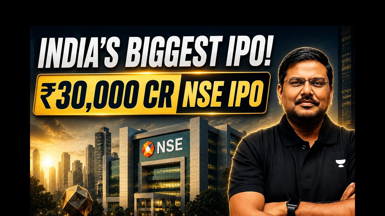 NSE IPO Explained for UPSC | India&rsquo;s Biggest IPO Ever? | Economy Current Affairs 2027-28