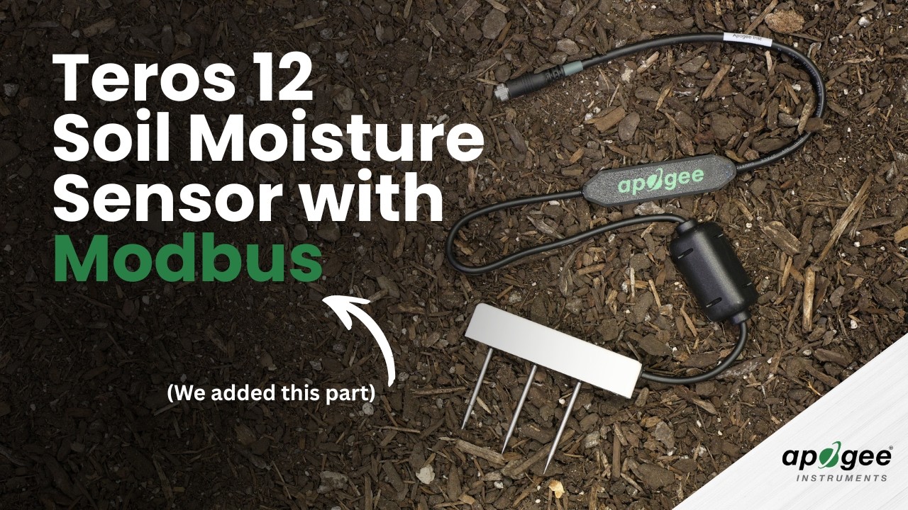 Датчик влажности почвы Teros 12 (теперь с поддержкой Modbus)