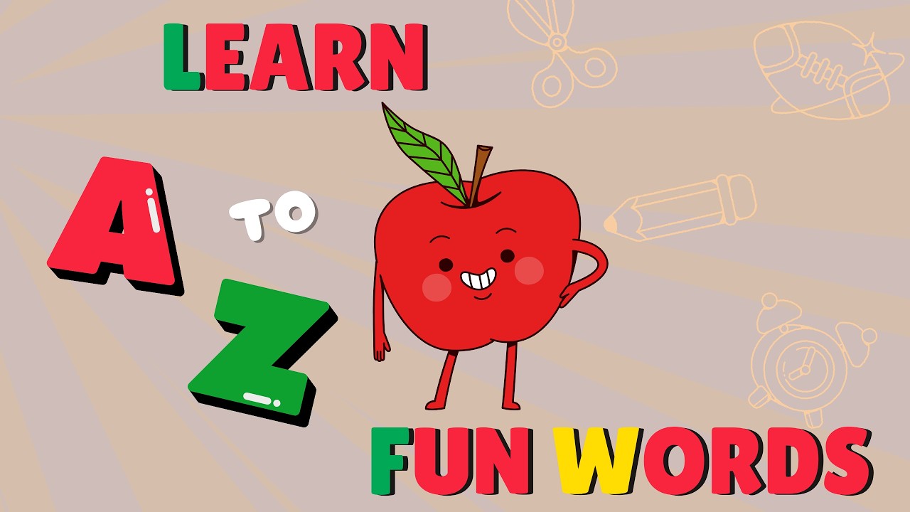 ABC Alphabet Song | A for apple Phonics Song | ABCD Alphabet Rhymes for Nursery Kids - KK Education