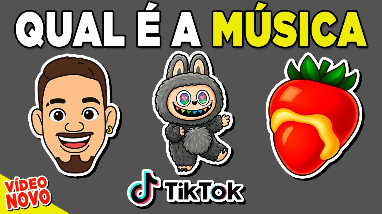 🎵 ADIVINHE A MÚSICA DO TIKTOK COM EMOJIS ✨ | Sem Palavrão | quem está cantando? #quiz​ #galáxiaquiz