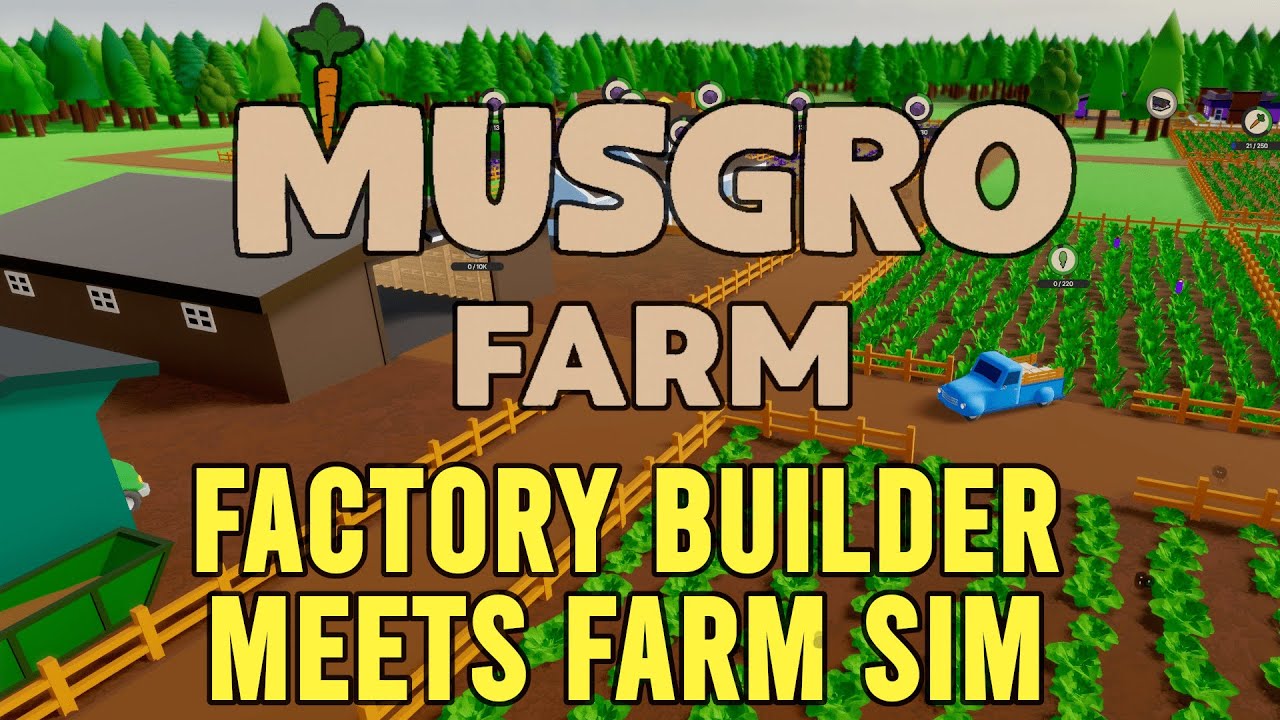 First Look: Factory Farming with Infinite Scaling in Musgro Farm