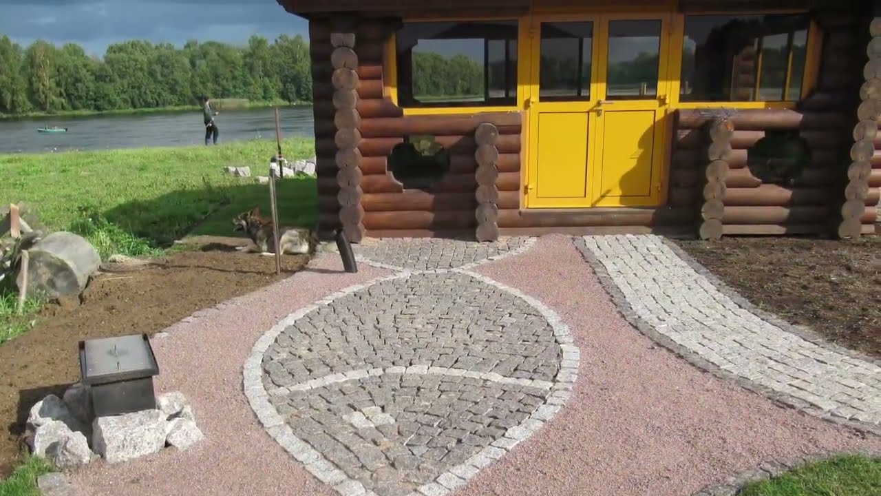 Мощення гранітною бруківкою