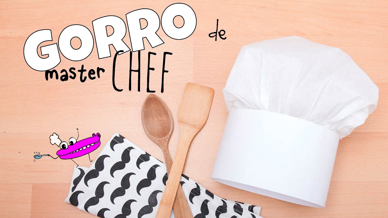 GORRO DE COCINERO | MANUALIDADES infantiles