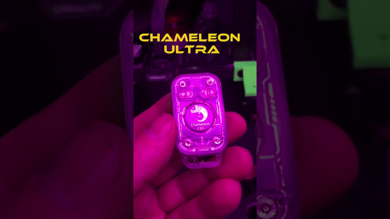 Chameleon ultra - RFID reader and emulator. #rfid