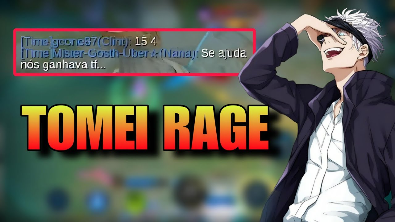 TOMEI RAGE DURANTE A PARTIDA KKKKKKKKKKKKKKKKKKKKKK 