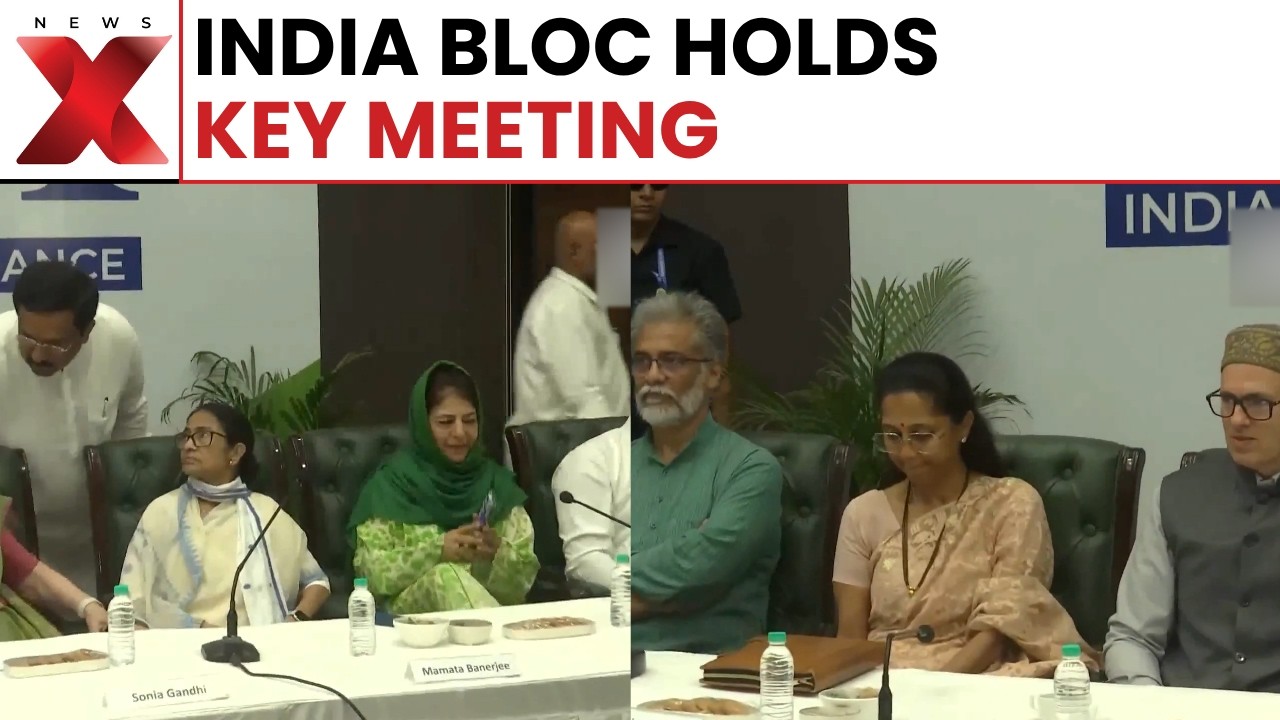 INDIA Bloc Meeting in Delhi: Kharge, Rahul, Mamata, Sonia Join Key Opposition Meet | NewsX