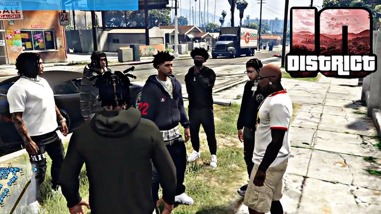 Jahlil Outside Politicking | District 10 RP