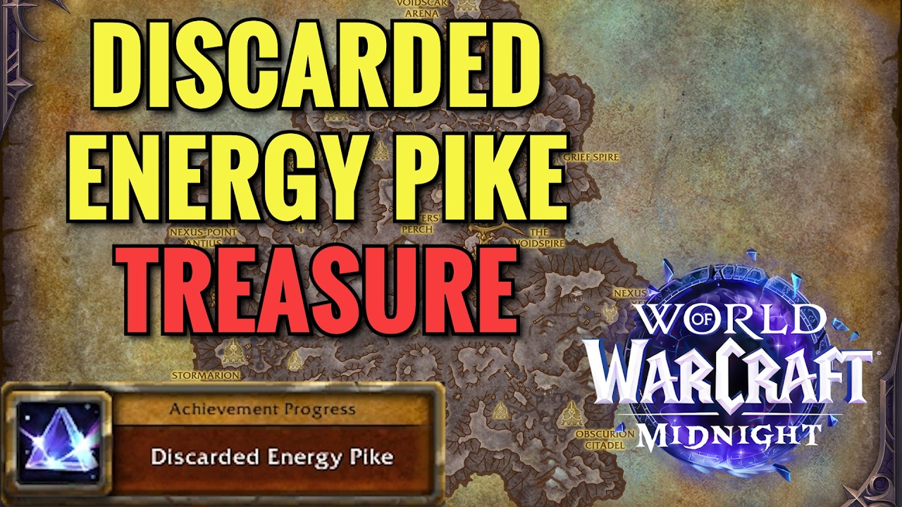 Discarded Energy Pike Treasure Location (Treasures of Voidstorm) (WoW Midnight)