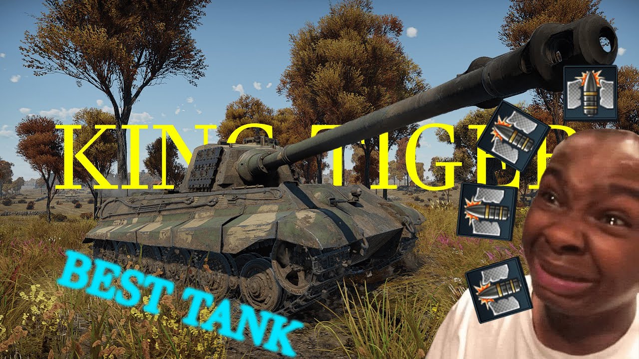 AnhTuW: Tiger 2-H Tank hạng nặng tốt nhất BR 6.7