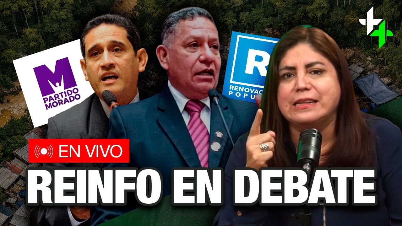 🔴 REINFO en campaña: partidos y candidatos que llevan mineros al Congreso | #TT EN VIVO