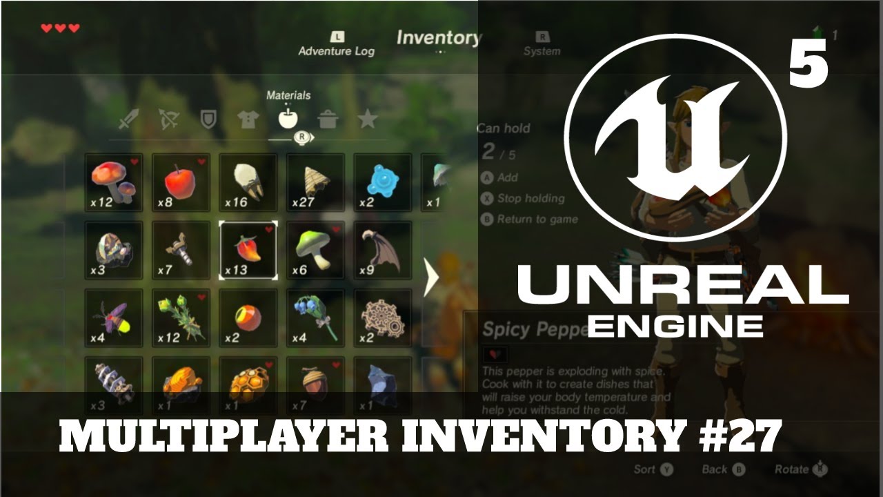 UE5 - Multiplayer Inventory Component #27