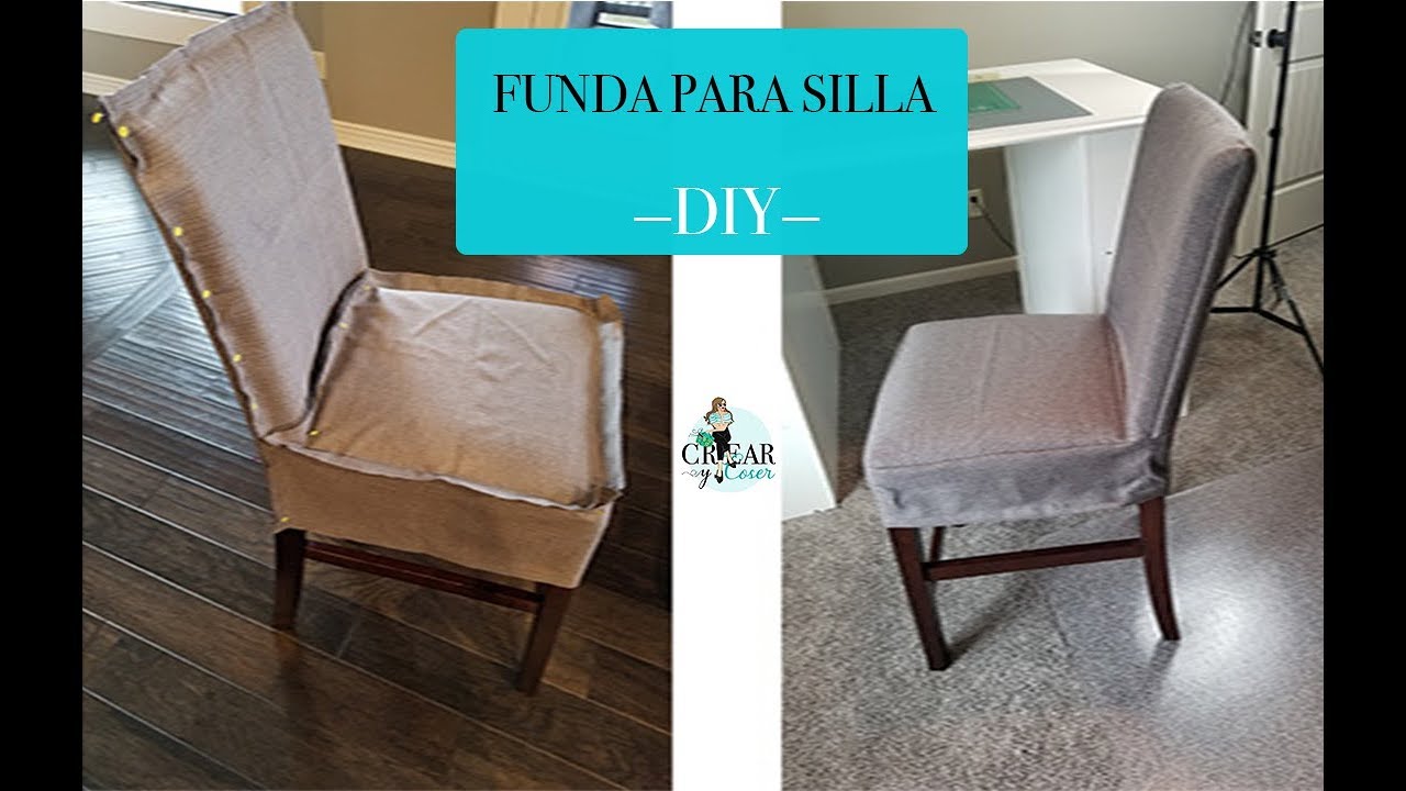 Cómo Hacer una Funda para Silla | Crear y Coser