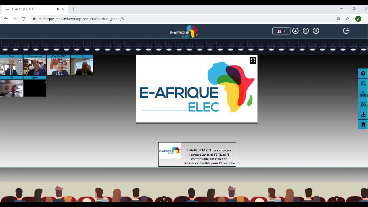 E-AFRIQUE ELEC : Les énergies renouvelables et l'efficacité énergétique ! (Inauguration)