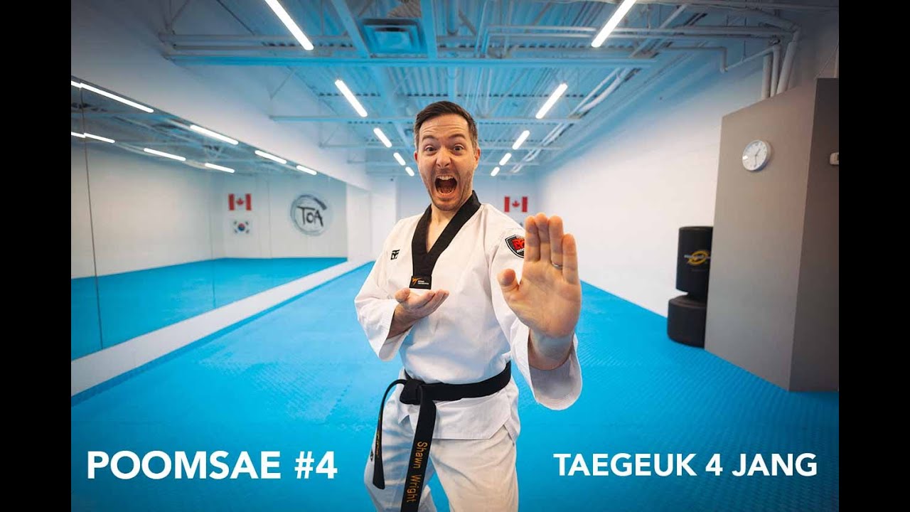 Poomsae 4: Follow-Along with me!🙋🏻‍♂️